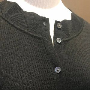 Banana Republic Washable Merino Ribbed Cardigan